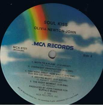 LP Olivia Newton-John: Soul Kiss