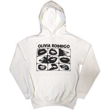 Merch Olivia Rodrigo: Mikina Threshold Lips Grid