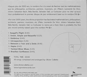 CD Olivier Collette: Phi (feat. Bert Joris & Peter Hertmans)