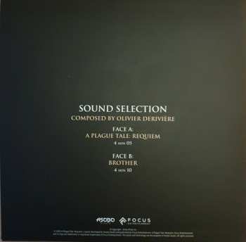 2LP Olivier Deriviere: A Plague Tale: Requiem - Sound Selection LTD