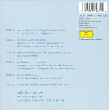6CD/Box Set Olivier Messiaen: Complete Organ Works