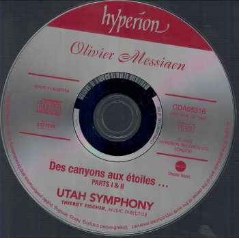 2CD Utah Symphony Orchestra: Des Canyons Aux Étoiles...