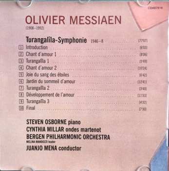 CD Olivier Messiaen: Turangalîla-Symphonie