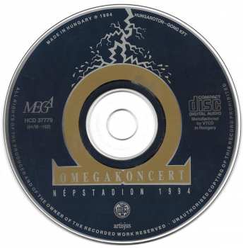 CD Omega: Népstadion 1994 Omegakoncert – No. 1. Vizesblokk