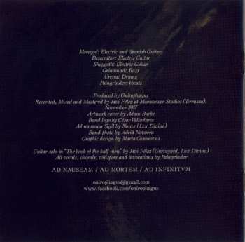 CD Onirophagus:  Endarkenment - Illumination Through Putrefaction