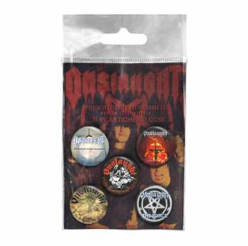 Merch Onslaught: Súprava Odznakov Onslaught Button Badge Set