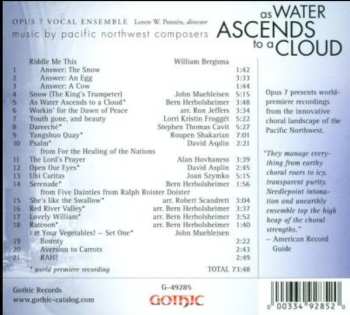 CD Opus 7 Vocal Ensemble: As Water Ascends To A Cloud