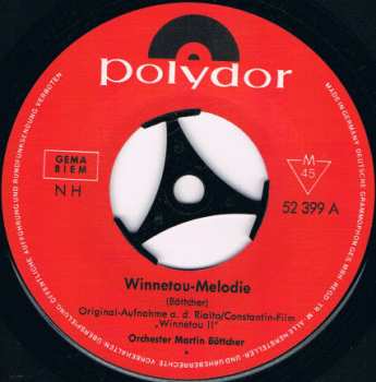 SP Martin Böttcher & Sein Orchester: Winnetou-Melodie