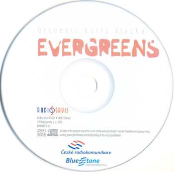 CD Karel Vlach Orchestra: Evergreens