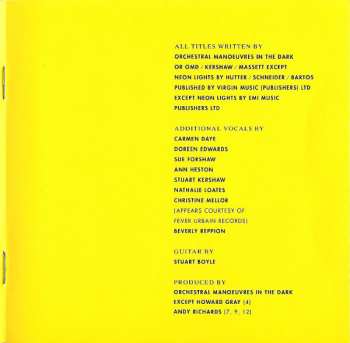 CD Orchestral Manoeuvres In The Dark: Sugar Tax