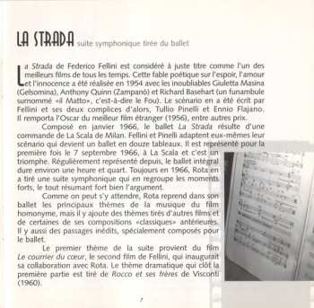 CD Nino Rota: La Strada / Concertos