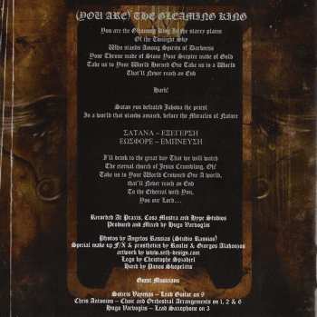 CD Order Of The Ebon Hand: XV: The Devil