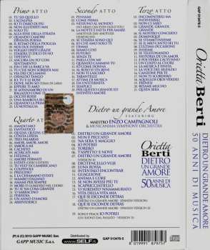 5CD/Box Set Orietta Berti: Dietro Un Grande Amore (50 Anni Di Musica)