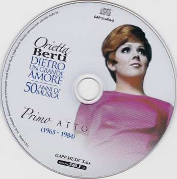 5CD/Box Set Orietta Berti: Dietro Un Grande Amore (50 Anni Di Musica)