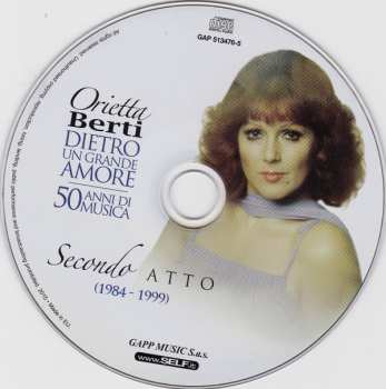 5CD/Box Set Orietta Berti: Dietro Un Grande Amore (50 Anni Di Musica)