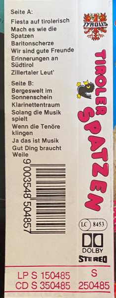 MC Tiroler Spatzen: Fiesta Auf Tirolerisch