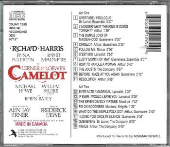 CD Lerner & Loewe: Camelot (Original 1982 London Cast)