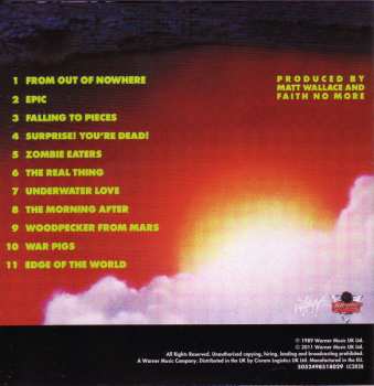 5CD/Box Set Faith No More: Original Album Series