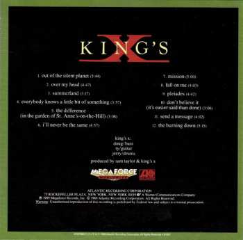 5CD/Box Set King's X: Original Album Series