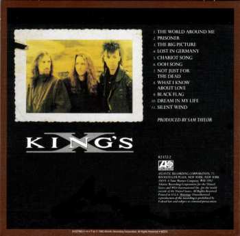 5CD/Box Set King's X: Original Album Series