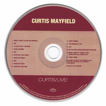 5CD/Box Set Curtis Mayfield: Original Album Series