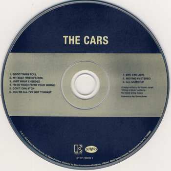 5CD/Box Set The Cars: Original Album Series