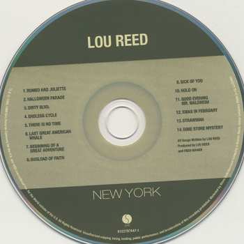 5CD/Box Set Lou Reed: Original Album Series