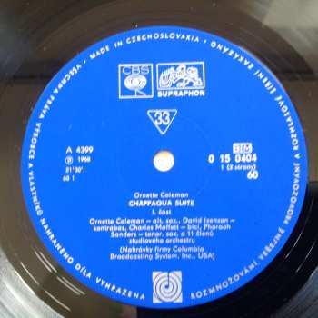 LP Ornette Coleman: Chappaqua Suite