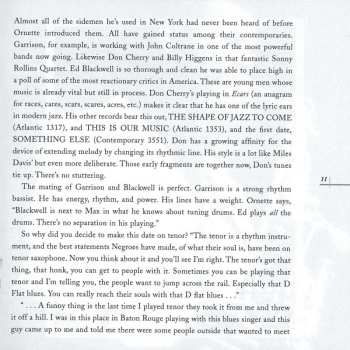 CD Ornette Coleman: Ornette On Tenor