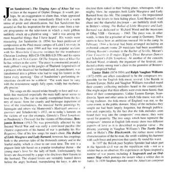 CD Orphei Drängar: The Singing Apes (And Other Songs Of Love And War)