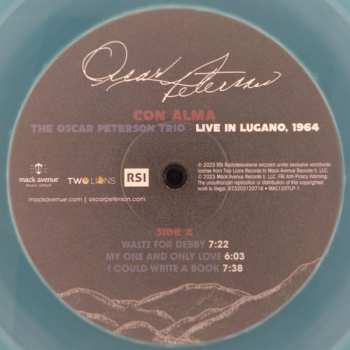 LP Oscar Peterson: Con Alma: The Oscar Peterson Trio – Live In Lugano, 1964 CLR | LTD