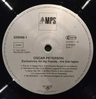 LP Oscar Peterson: The Lost Tapes LTD