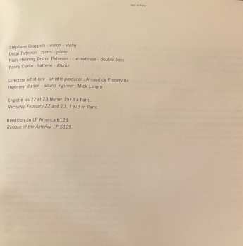 CD Kenny Clarke: Oscar Peterson - Stéphane Grappelli Quartet Vol. 1