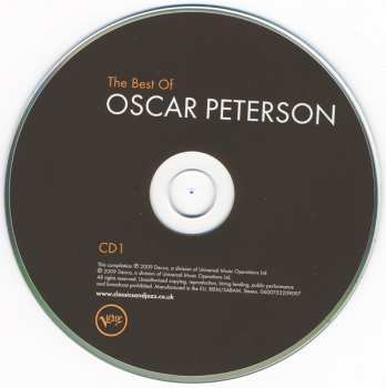 2CD Oscar Peterson: The Best Of Oscar Peterson
