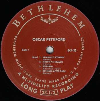 LP Oscar Pettiford: Volume 2 LTD
