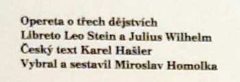 LP Oskar Nedbal: Vinobraní