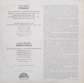 LP Jacques Offenbach: Vinobraní / Krásná Helena