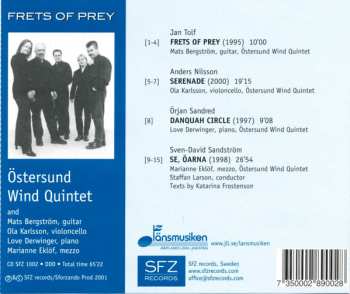 CD Marianne Eklöf: Frets Of Prey (Chamber Music For Wind Quintet With Soloists