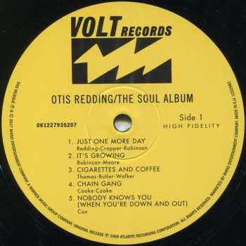 LP Otis Redding: The Soul Album