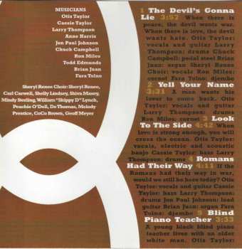 CD Otis Taylor: Contraband
