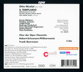 2CD/Box Set Robert-Schumann-Philharmonie: Il Templario