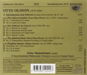 CD Otto Olsson: Introduction And Scherzo For Piano And Orchestra