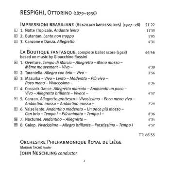 Box Set/7SACD Ottorino Respighi: Orchestral Works