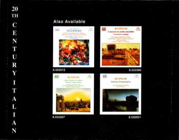 CD Ottorino Respighi: Suite In E Major ● Variazioni Sinfoniche ● Preludio, Corale E Fuga