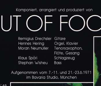 LP Out Of Focus: Out Of Focus LTD