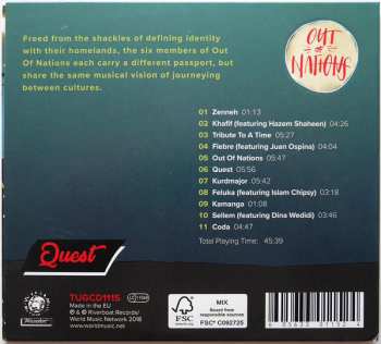 CD Out Of Nations: Quest