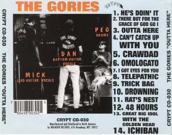 CD The Gories: Outta Here