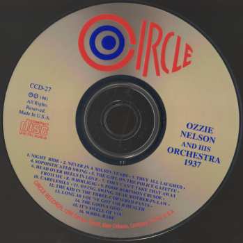CD Ozzie Nelson And His Orchestra: 1937