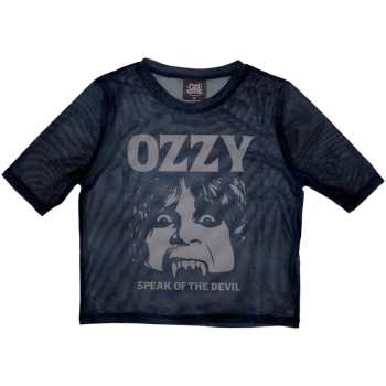 Merch Ozzy Osbourne: Dámske Crop Top Speak Of The Devil