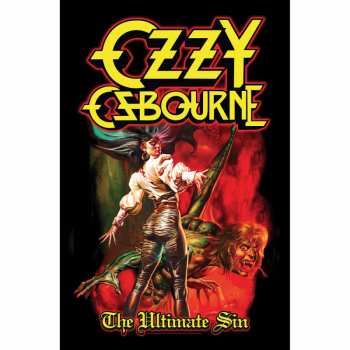 Merch Ozzy Osbourne: Textilný plagát The Ultimate Sin